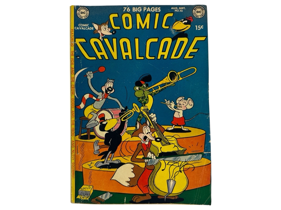 Just Added - Comic Cavalcade #46 DC Comics Comic Book Vintage 1951 10 Cent Comic Book