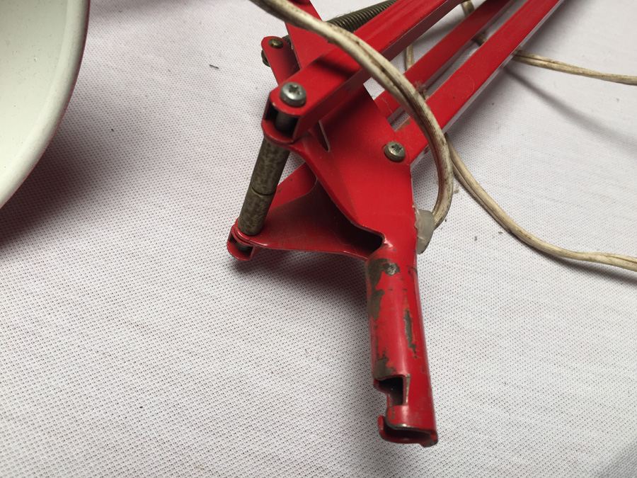 Red Adjustable Light Made in Sweden [Photo 5]