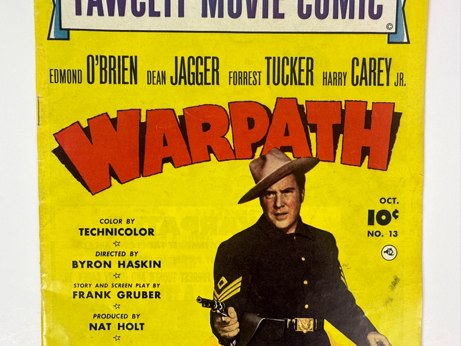 Just Added - Warpath #13 Fawcett Movie Comic Book Vintage 1952 10 Cent Comic Book [Photo 2]