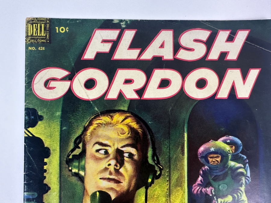 Just Added - Flash Gordon #424 Dell Comic Book Vintage 1952 10 Cent Comic Book [Photo 2]