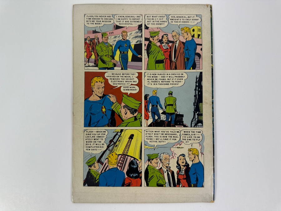 Just Added - Flash Gordon #424 Dell Comic Book Vintage 1952 10 Cent Comic Book [Photo 3]