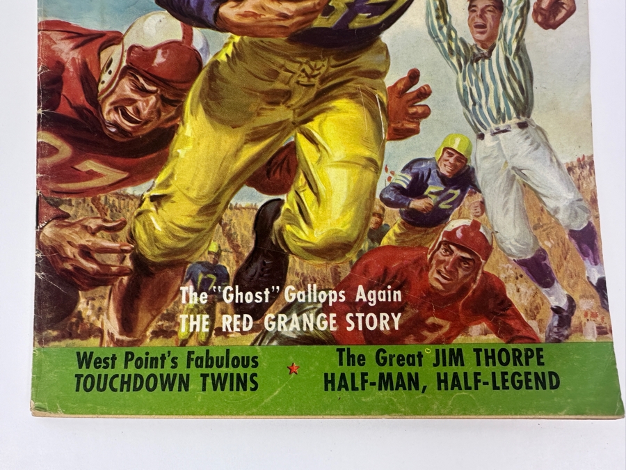 Just Added - Football Thrills #1 Ziff-Davis Comic Book Vintage 1951 10 Cent Comic Book [Photo 3]