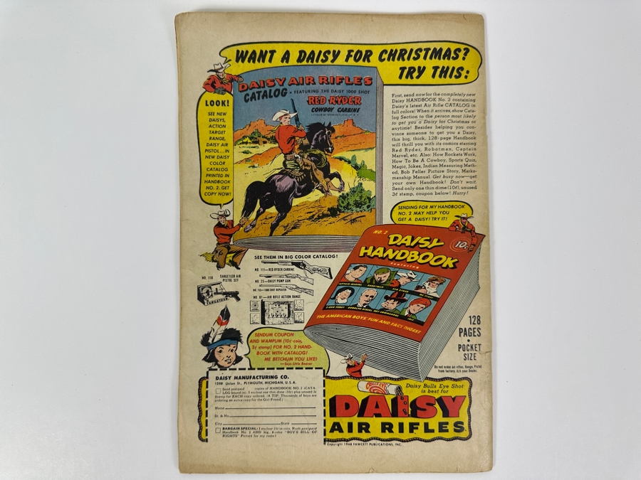 Just Added - Real Western Hero #73 Fawcett Comic Book Vintage 1949 10 Cent Comic Book [Photo 4]