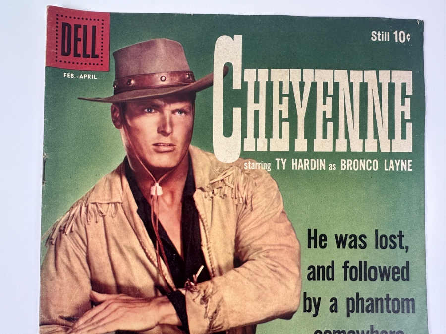 Just Added - Cheyenne #10 Dell Comic Book Vintage 1959 10 Cent Comic Book [Photo 2]