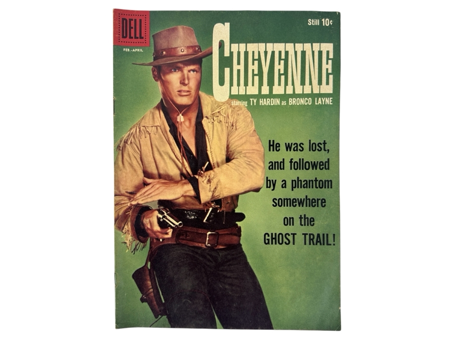 Just Added - Cheyenne #10 Dell Comic Book Vintage 1959 10 Cent Comic Book