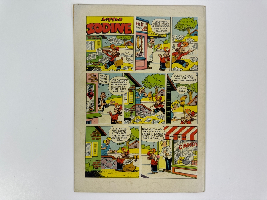 Just Added - Little Iodine #8 Dell Comics Vintage 1951 10 Cent Comic Book [Photo 4]