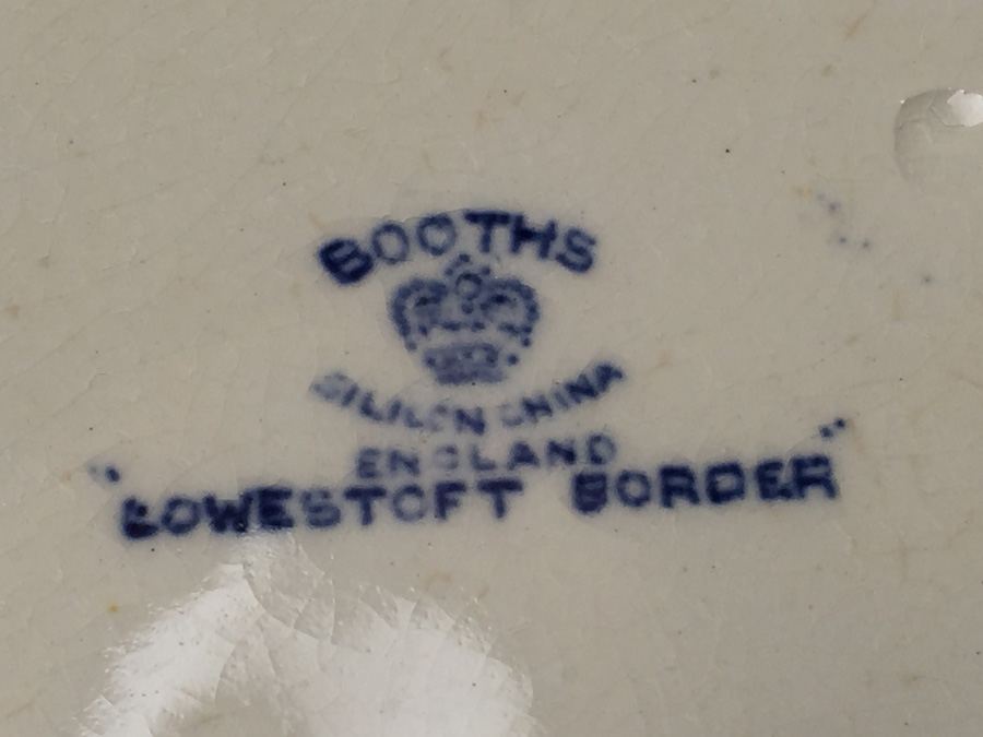 Vintage Booths China Plate [Photo 3]