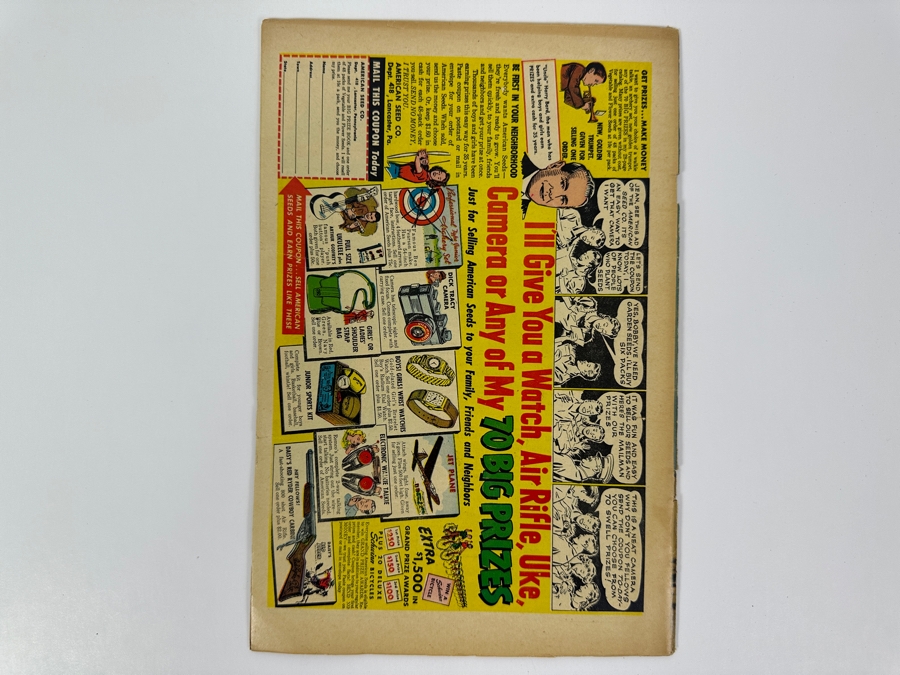 Just Added - John Wayne Adventure Comics #25 Frank Frazetta Toby Press Comics Vintage 1953 10 Cent Comic Book [Photo 5]