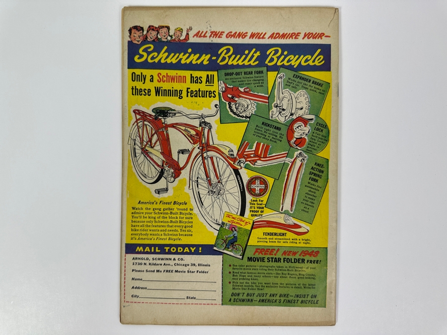 Just Added - Hopalong Cassidy #19 Fawcett Comics Vintage 1948 10 Cent Comic Book [Photo 2]