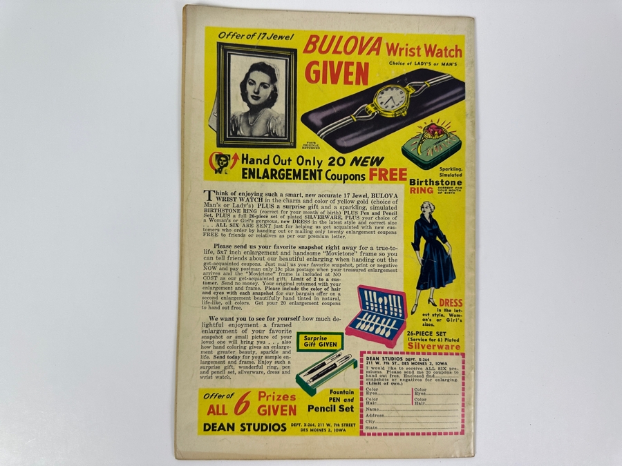 Just Added - Heroic Comics #75 Famous Funnies Comics Vintage 1952 10 Cent Comic Book [Photo 4]