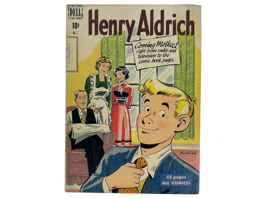Just Added - Henry Aldrich #1 Dell Comics Vintage 1950 10 Cent Comic Book