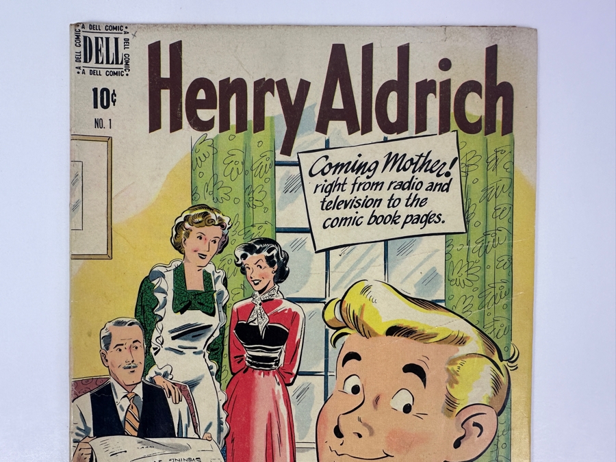 Just Added - Henry Aldrich #1 Dell Comics Vintage 1950 10 Cent Comic Book [Photo 2]