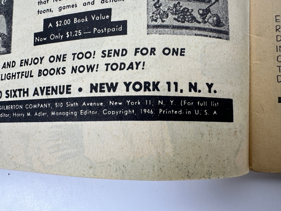 Just Added - Classic Comics #4 The Last Of The Mohicans Gilberton Company Vintage 1946 10 Cent Comic Book [Photo 6]