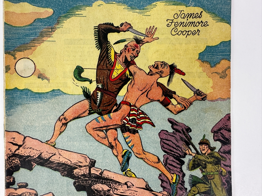 Just Added - Classic Comics #4 The Last Of The Mohicans Gilberton Company Vintage 1946 10 Cent Comic Book [Photo 2]