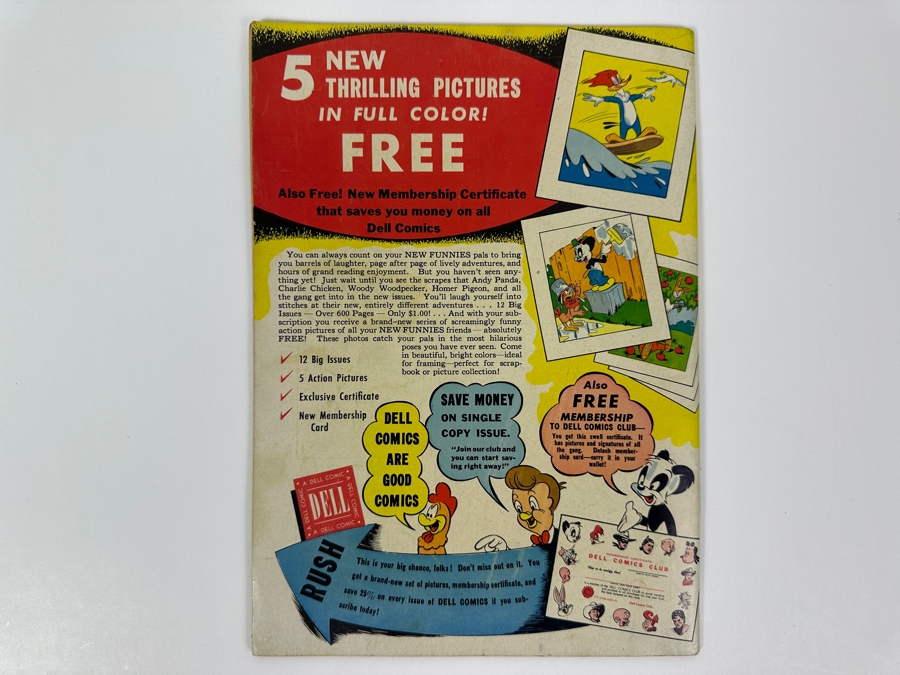 Just Added - Walter Lantz New Funnies #175 Dell Comics Vintage 1951 10 Cent Comic Book [Photo 2]