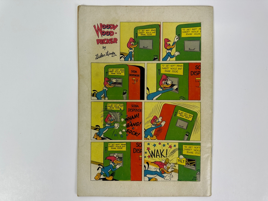 Just Added - Four Color Walter Lantz Woody Woodpecker #202 Dell Comics Vintage 1948 10 Cent Comic Book [Photo 3]