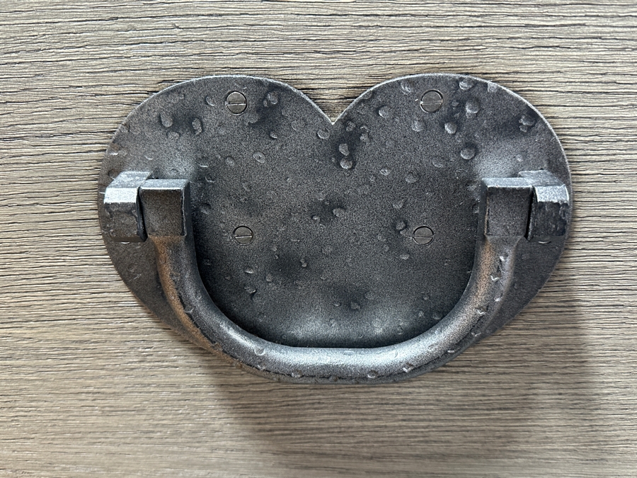 Just Added - Pair Of Restoration Hardware Heirloom Silver Chest 2-Drawer Side Tables 32W X 23D X 28.5H [Photo 4]