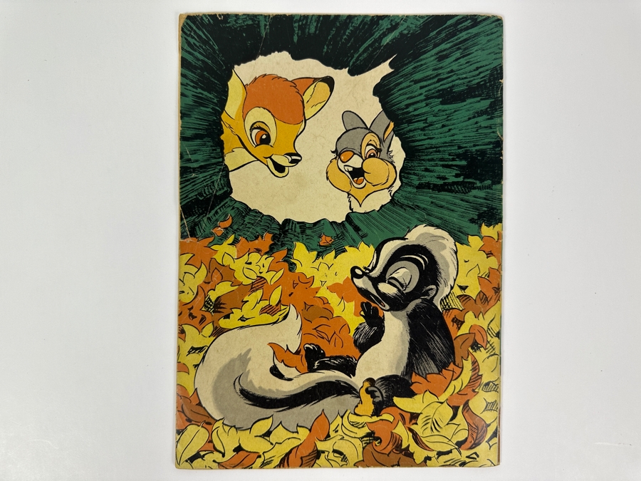 Just Added - Walt Disney's Bambi #186 Dell Comics Vintage 1948 10 Cent Comic Book [Photo 4]