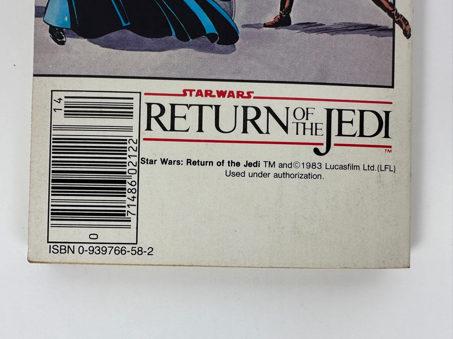 Just Added - Vintage 1983 First Edition Star Wars Return Of The Jedi Official Comics Version In Full Color [Photo 5]