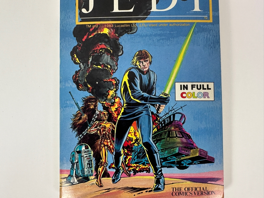Just Added - Vintage 1983 First Edition Star Wars Return Of The Jedi Official Comics Version In Full Color [Photo 3]