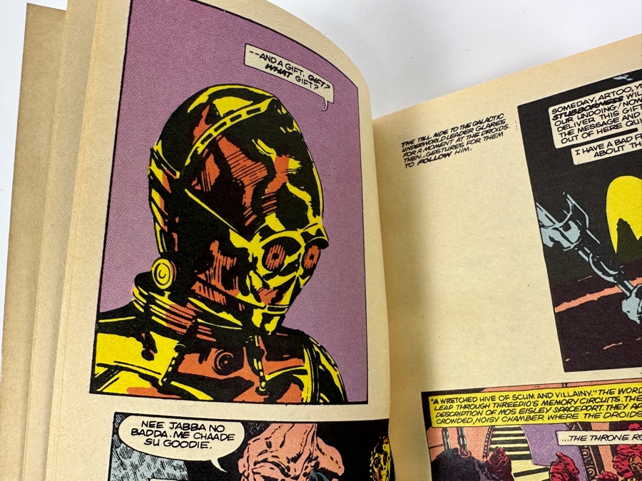Just Added - Vintage 1983 First Edition Star Wars Return Of The Jedi Official Comics Version In Full Color [Photo 10]