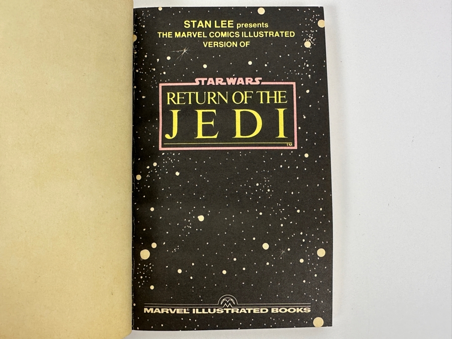 Just Added - Vintage 1983 First Edition Star Wars Return Of The Jedi Official Comics Version In Full Color [Photo 6]