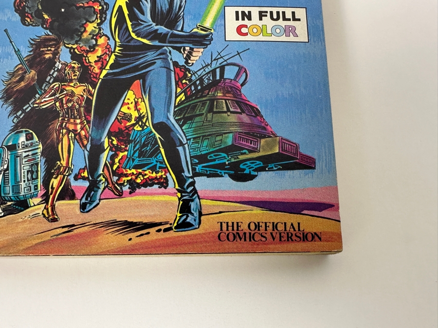 Just Added - Vintage 1983 First Edition Star Wars Return Of The Jedi Official Comics Version In Full Color [Photo 2]