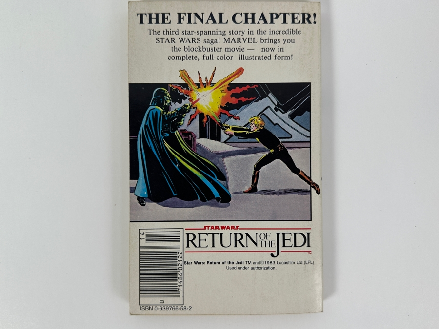 Just Added - Vintage 1983 First Edition Star Wars Return Of The Jedi Official Comics Version In Full Color [Photo 4]