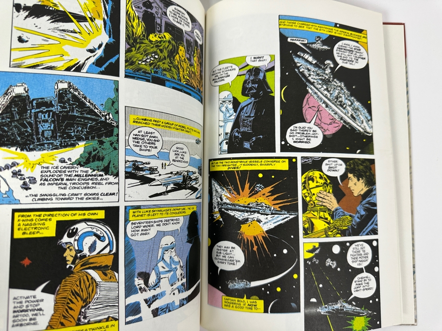 Just Added - Vintage 1980 Star Wars The Empire Strikes Back Annual Authorized Edition Hardcover Comic Book Graphic Novel [Photo 5]