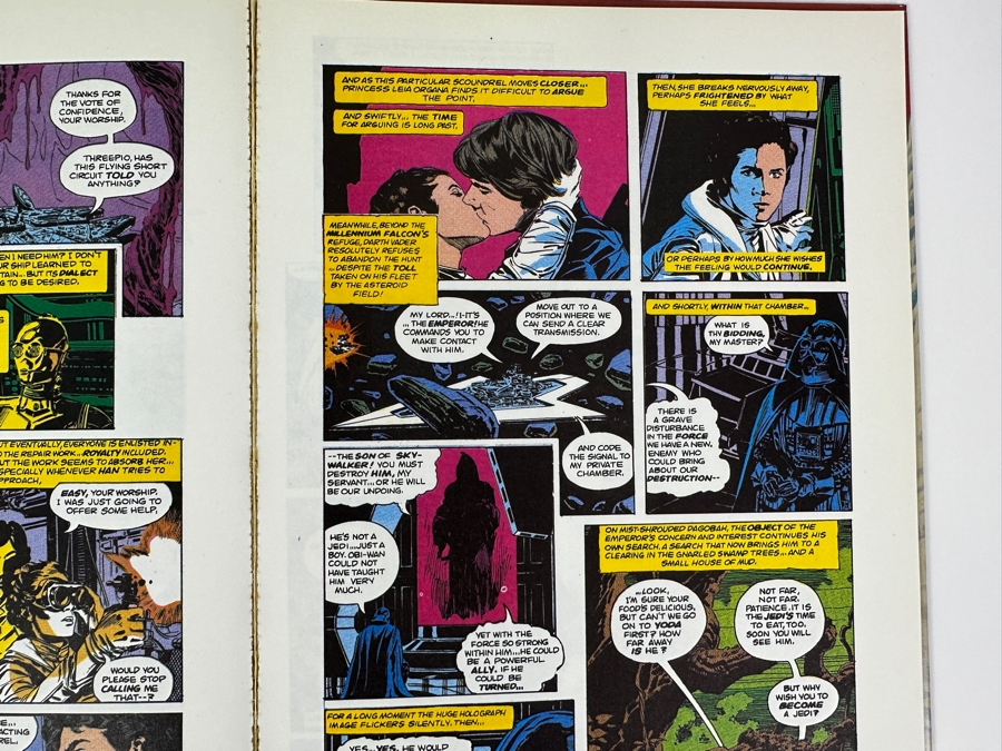Just Added - Vintage 1980 Star Wars The Empire Strikes Back Annual Authorized Edition Hardcover Comic Book Graphic Novel [Photo 6]