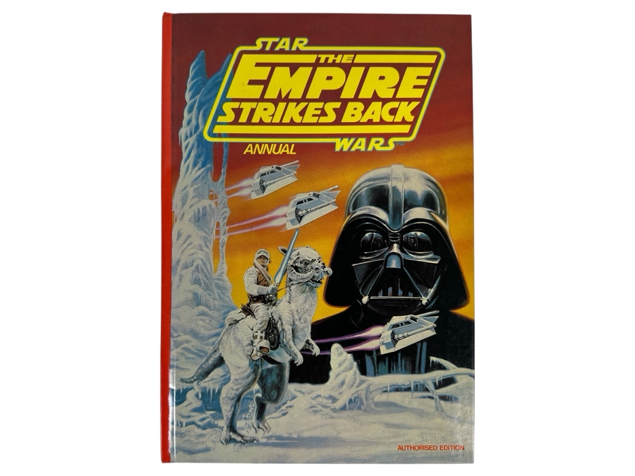 Just Added - Vintage 1980 Star Wars The Empire Strikes Back Annual Authorized Edition Hardcover Comic Book Graphic Novel
