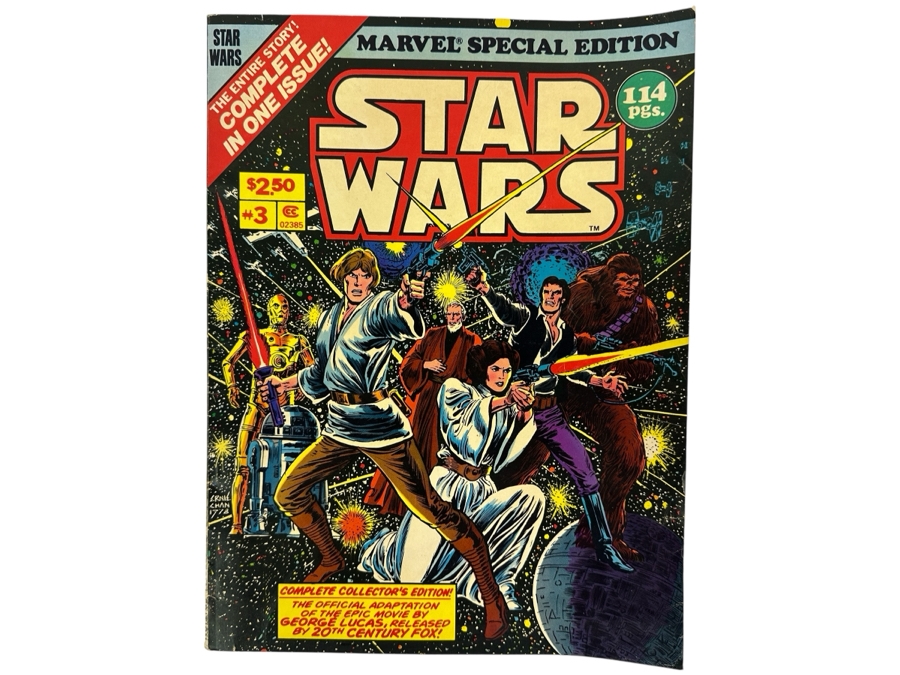 Just Added - Vintage 1978 Marvel Special Edition Star Wars #3 Comic Book Complete Collector's Edition