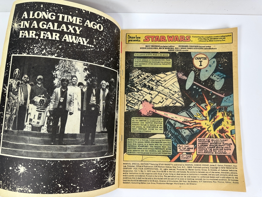 Just Added - Vintage 1978 Marvel Special Edition Star Wars #3 Comic Book Complete Collector's Edition [Photo 5]