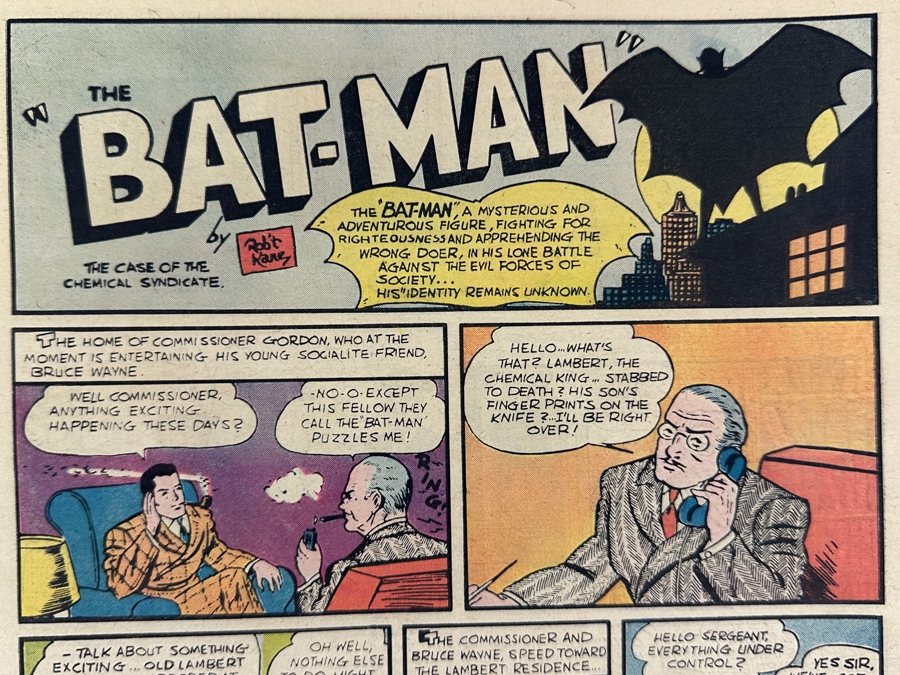 Just Added - Vintage 1974 DC Comics Limited Collectors' Silver Mint Series Reprint Of Detective Comics No. 27 Batman [Photo 9]