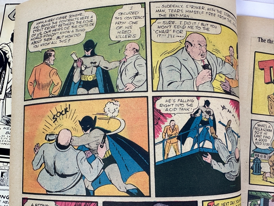 Just Added - Vintage 1974 DC Comics Limited Collectors' Silver Mint Series Reprint Of Detective Comics No. 27 Batman [Photo 10]