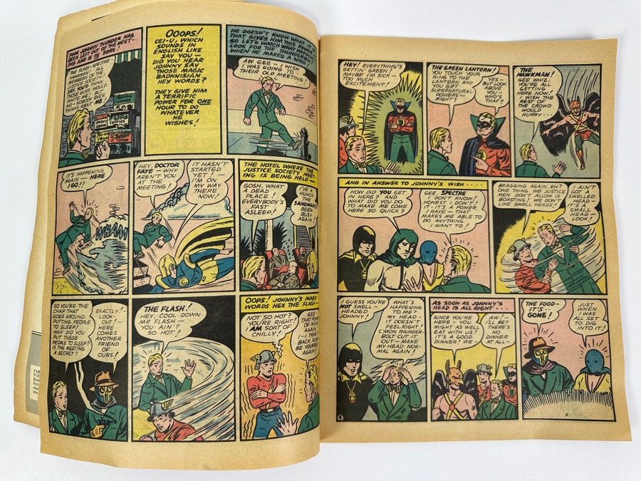 Just Added - Vintage 1975 DC Comics Limited Collectors' Blue Ribbon Series Reprint Of All Star Comics No. 3 Justice Society Of America [Photo 4]