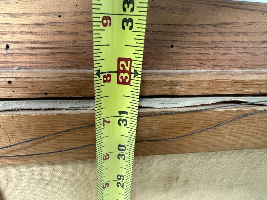 Just Added - Pat Denson Original Acrylic Painting On Canvas Signed Lower Right 22.5 X 31 Framed 27 X 36 [Photo 12]