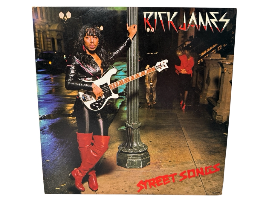 Just Added - Vintage Rick James - Street songs Vinyl Record Featuring Super Freak