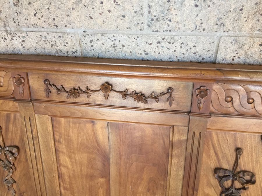 Gorgeous Vintage Twin Headboard and Footboard [Photo 4]