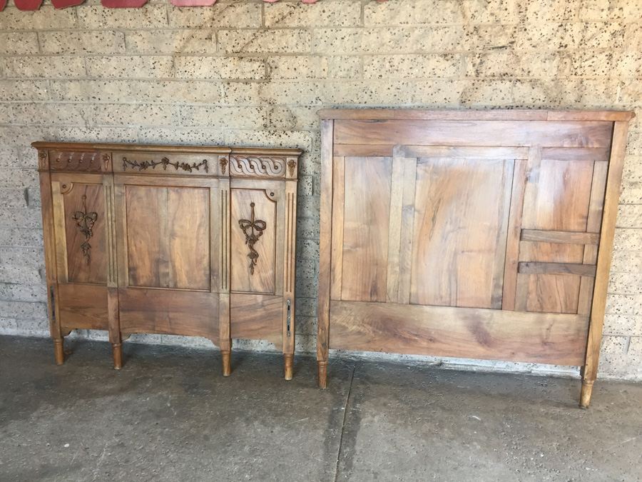Gorgeous Vintage Twin Headboard and Footboard [Photo 18]