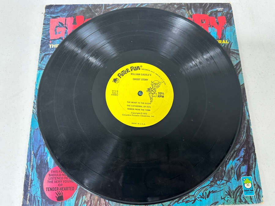 Just Added - Vintage William Castle's Ghost Story Vinyl Record [Photo 5]