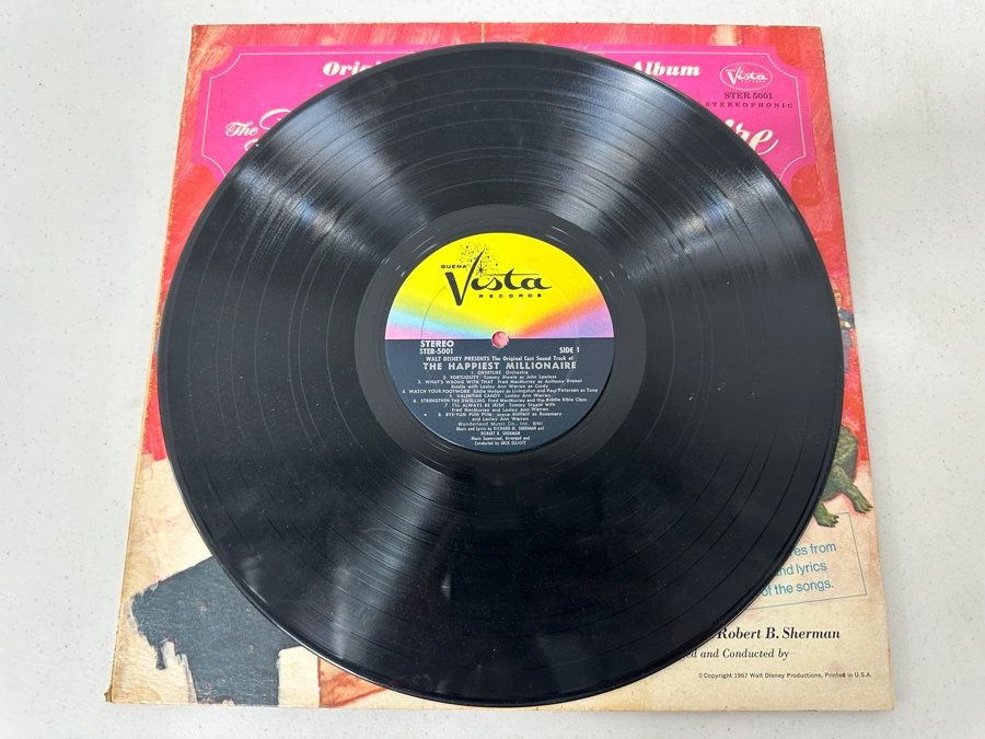 Just Added - Vintage Walt Disney's The Happiest Millionaire Vinyl Record [Photo 6]