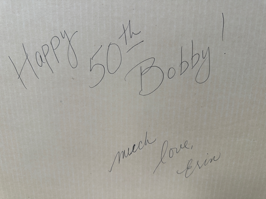 Just Added - Original Artist Signed Harley-Davidson Colored Pencil Drawing Titled 'Classic Ride' And Dated March 22, 2003 Signed Lower Left 24 X 18 Framed 33 X 27 [Photo 15]