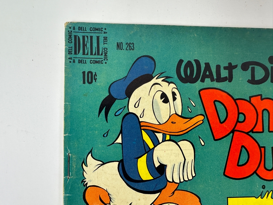 Dell Comics Four Color Walt Disney's Donald Duck 'Land Of The Totem Poles' #263 Vintage 1950 10 Cent Comic Book Valued Ungraded: $45, 6.0: $99 [Photo 2]