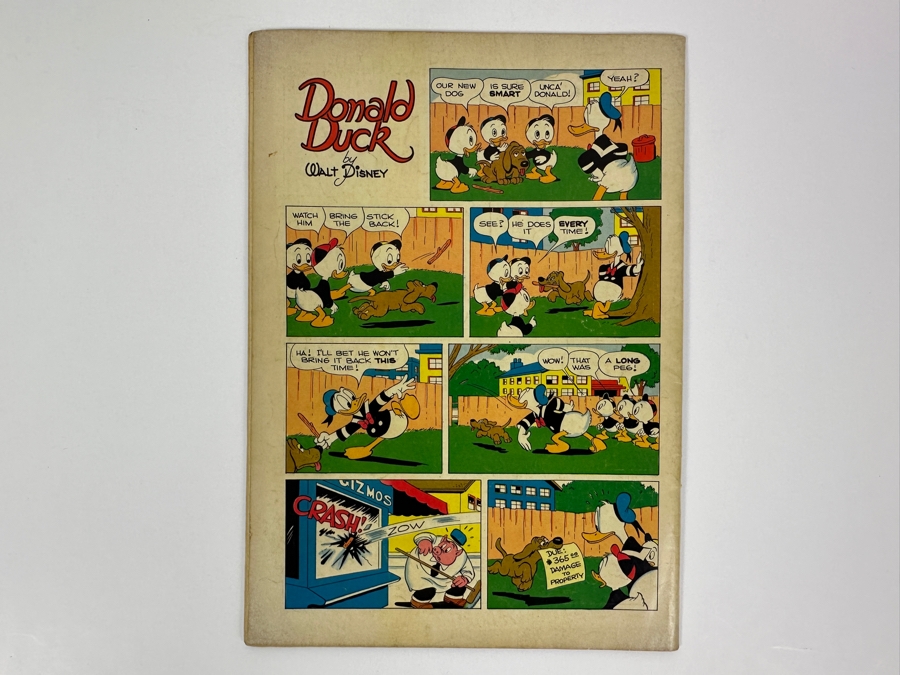 Dell Comics Four Color Walt Disney's Donald Duck 'Land Of The Totem Poles' #263 Vintage 1950 10 Cent Comic Book Valued Ungraded: $45, 6.0: $99 [Photo 3]