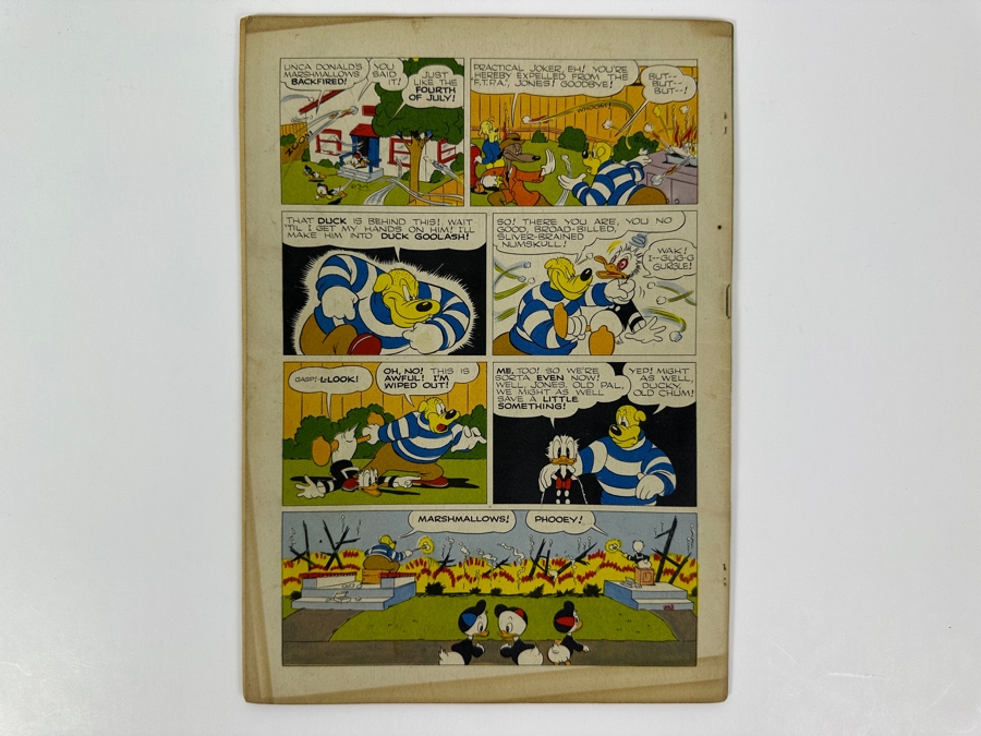 Dell Comics Four Color #147 Walt Disney's Donald Duck In 'Volcano Valley' Vintage 1947 10 Cent Comic Book Valued Ungraded: $56, 6.0: $139, 8.0: $499 [Photo 3]