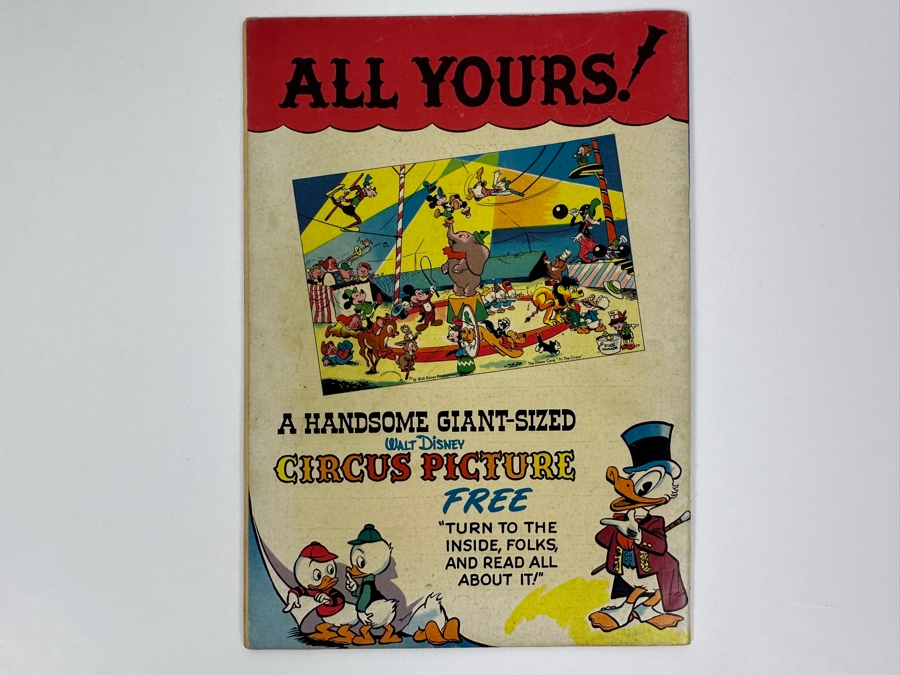 Dell Comics Walt Disney's Comics And Stories #100 Vintage 1949 10 Cent Comic Book Valued Ungraded: $42, 6.0: $131, 8.0: $797 [Photo 3]