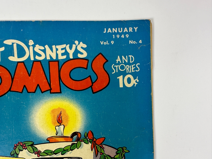 Dell Comics Walt Disney's Comics And Stories #100 Vintage 1949 10 Cent Comic Book Valued Ungraded: $42, 6.0: $131, 8.0: $797 [Photo 2]