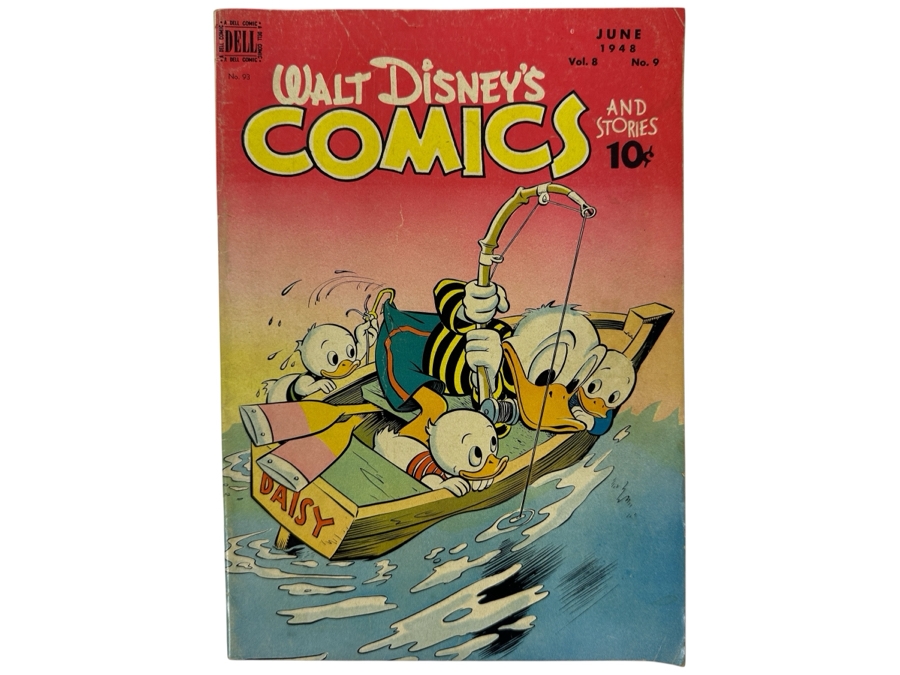 Dell Comics Walt Disney's Comics And Stories #93 Vintage 1948 10 Cent Comic Book [Photo 1]