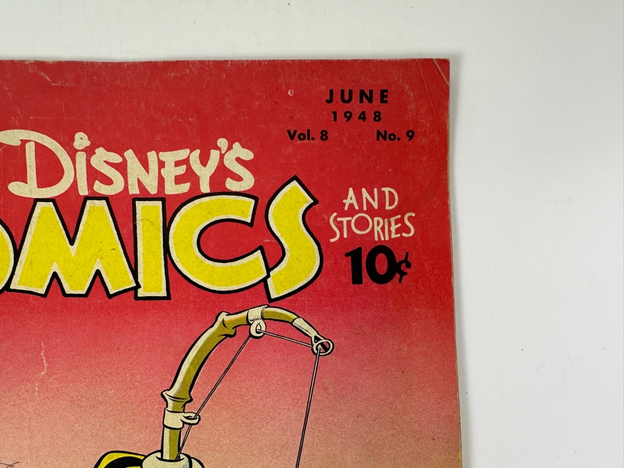 Dell Comics Walt Disney's Comics And Stories #93 Vintage 1948 10 Cent Comic Book Valued Ungraded: $11, 6.0: $120, 8.0: $124 [Photo 2]